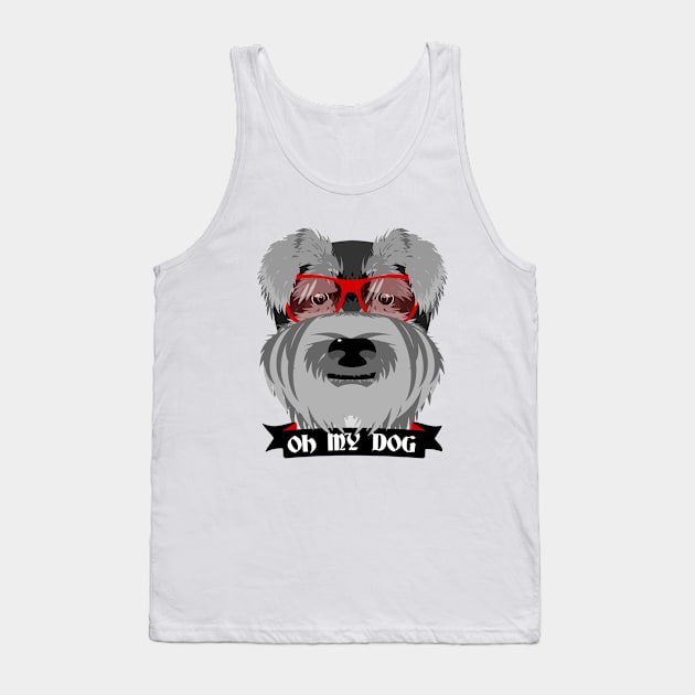 Oh My Dog Tank Top by mailboxdisco